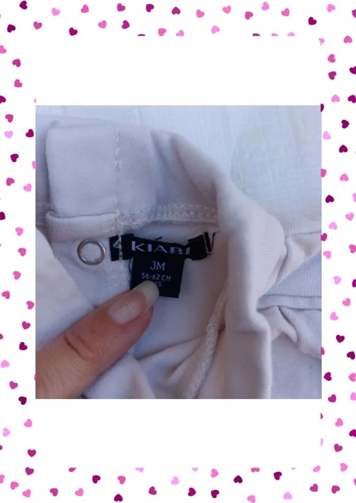 Tee shirt 3 mois Kiabi - photo numéro 2