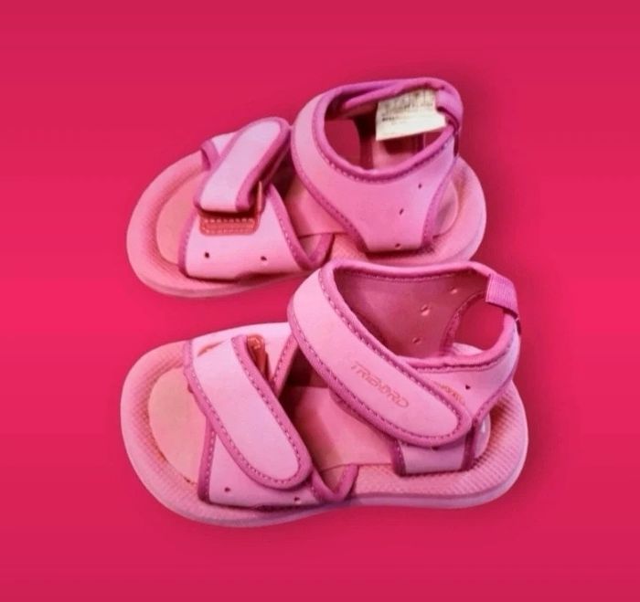 Sandales roses Tribord pointure 24 - photo numéro 2