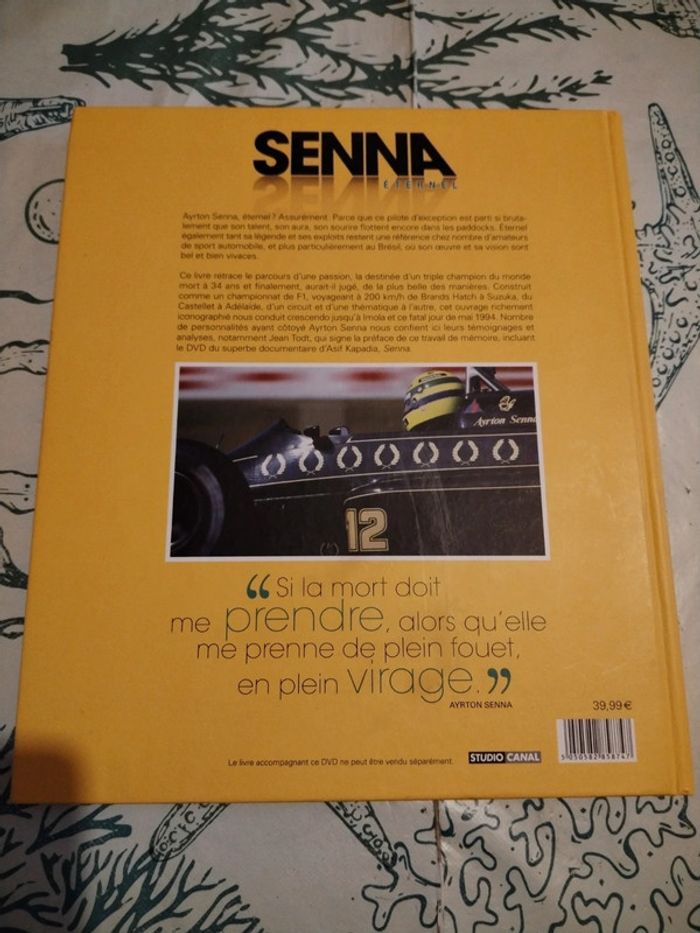 Livre album Senna éternel - photo numéro 2
