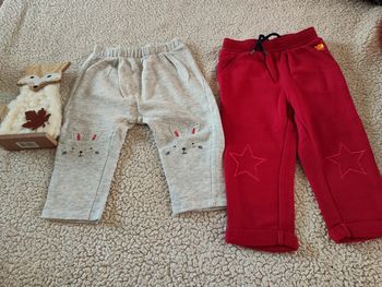 Lot de 2 pantalons 18 mois