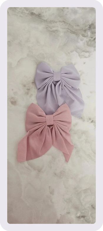 Lot de barrette à noeud pour cheveux