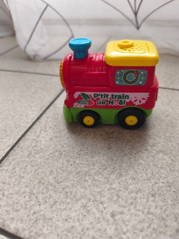 Petit train de Noël tut tut bolide
