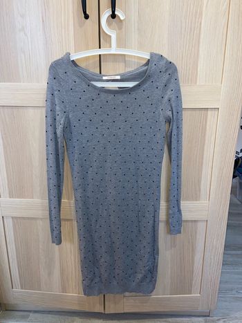 Robe pull grise