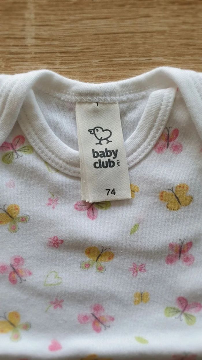 Bodies manche courte 74cm - photo numéro 3