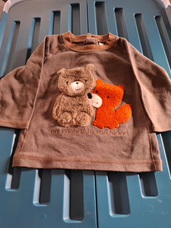 Pull renard et ourson