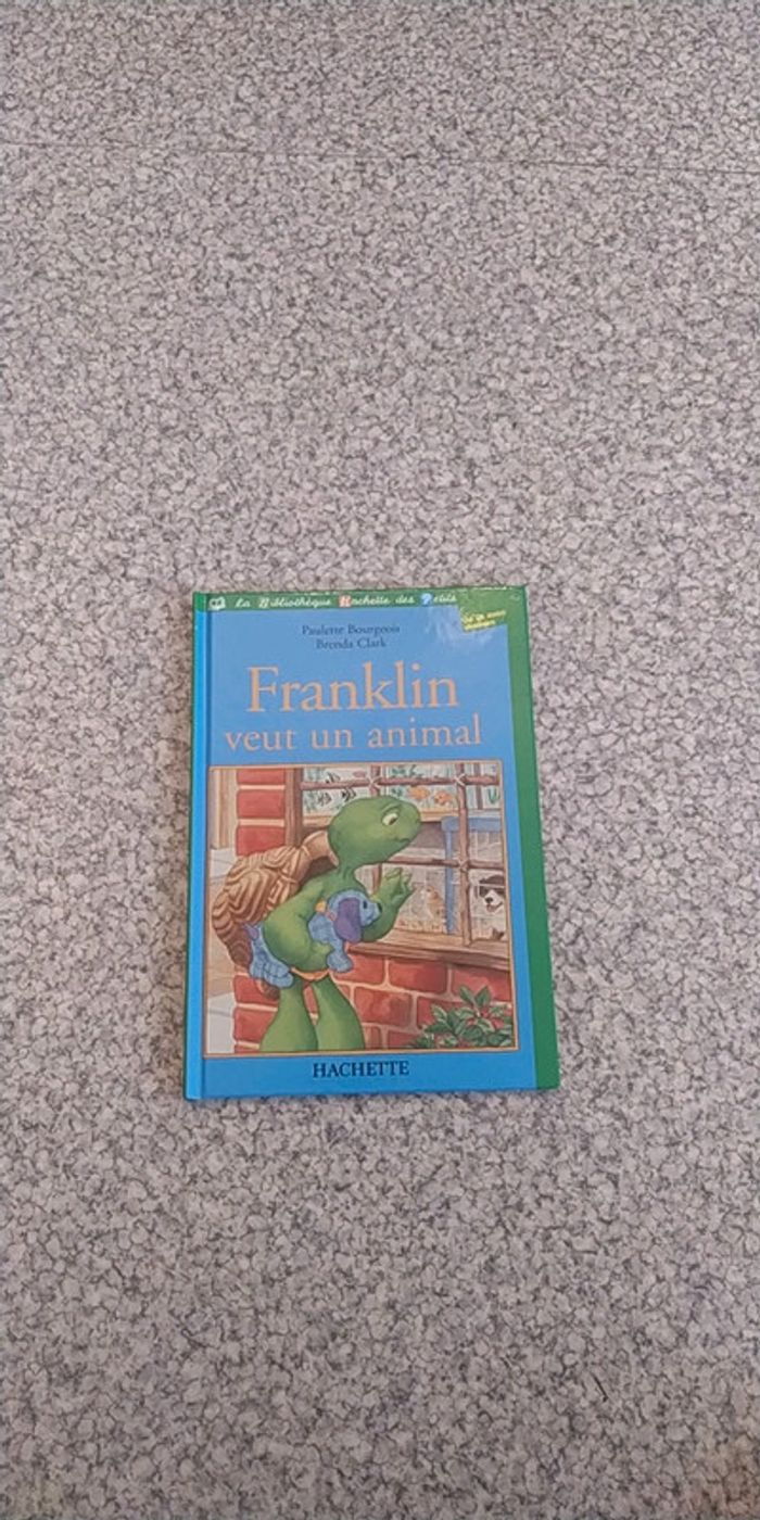 Livre Franklin veut un animal