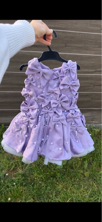 Robe cérémonie 3 mois satin 