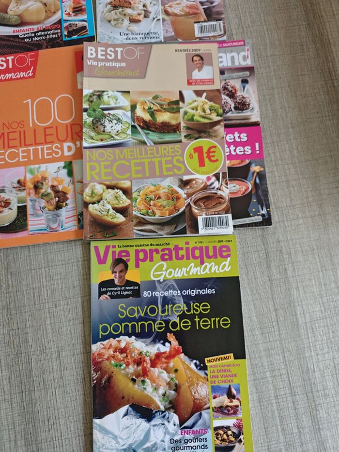 Lot de 8 livres de recettes de cuisine de Cyril Lignac - photo numéro 5