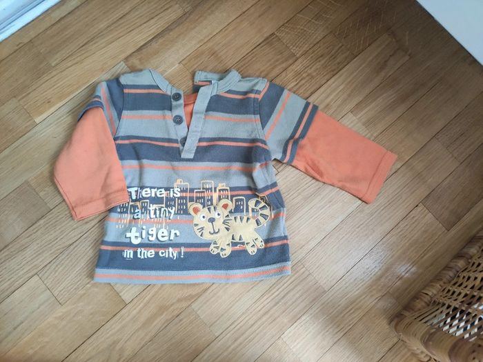 T-shirt épais 3 mois manche longue