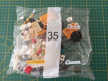 Sachet numéro 35 n°35 complet pour le set Lego Icons 10294 Le Titanic
