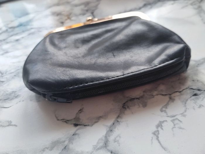 Porte monnaie en cuir vintage - photo numéro 3