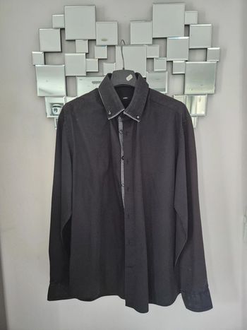Chemise noire Célio taille L
