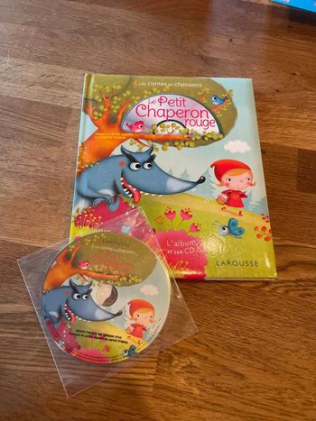 Livre avec CD Le petit chaperon rouge