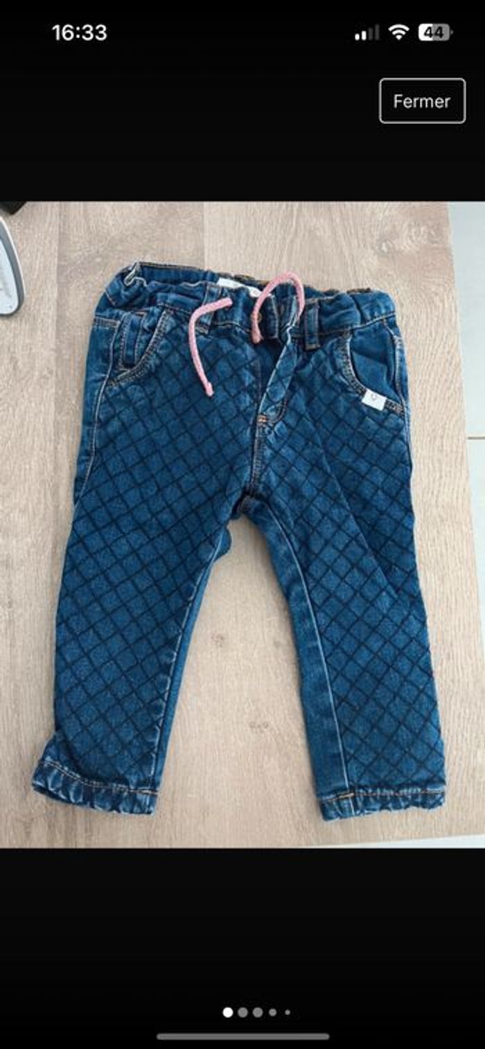 Lot pantalon taille 6 mois - photo numéro 2