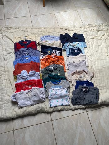 Lot 6 mois garçon 26 article