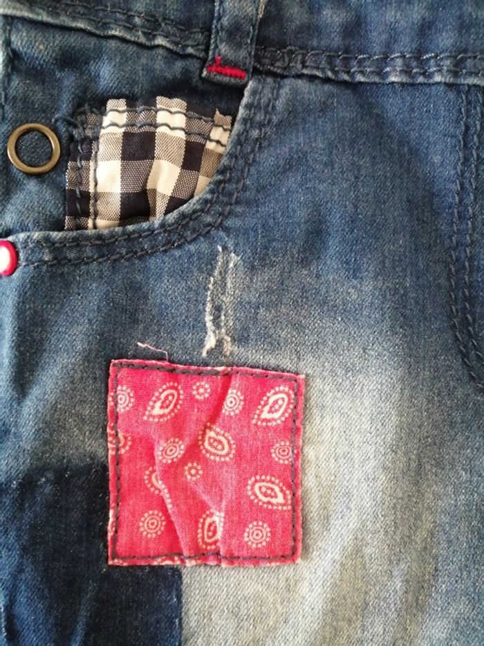 Robe en jean et bloomer 9 mois - photo numéro 11