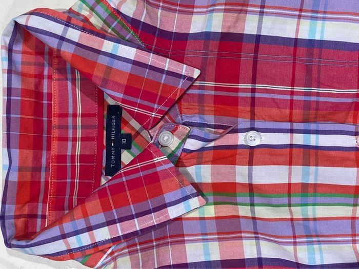 Chemise à carreaux, Tommy, finger taille 38/10 - photo numéro 14