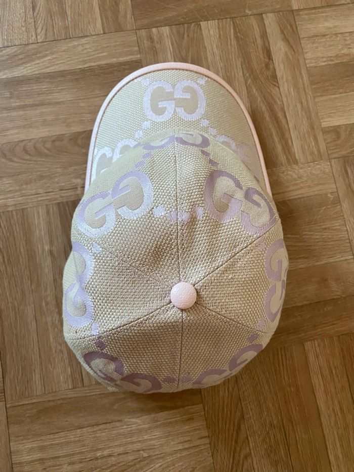 Casquette jumbo de baseball rose Gucci (NEUF) - photo numéro 10