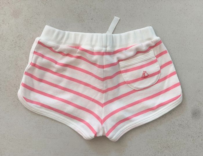 Short petit bateau marin rose 3 ans - photo numéro 2