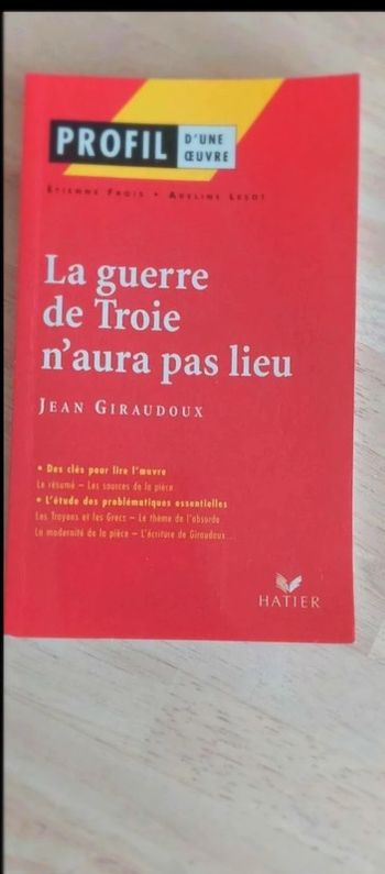 La guerre de Troie n aura pas lieu - Jean Giraudoux
