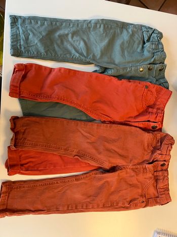 Lot 3 pantalons