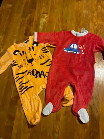 Lot de pyjamas hiver 6mois