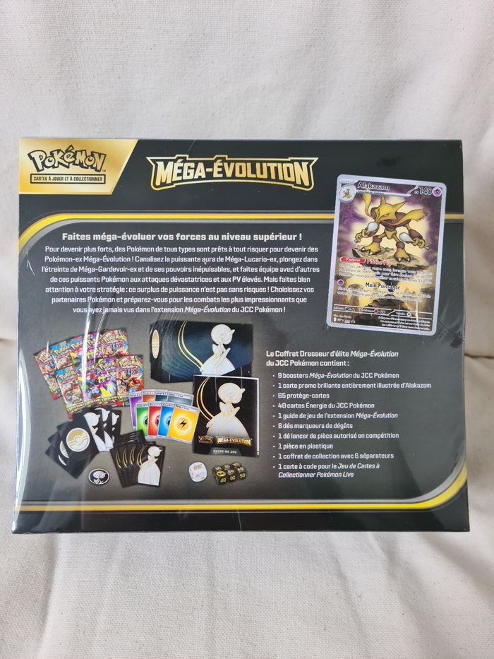 ETB - Coffret Dresseur d'Élite Mega Évolution ME01 - scellé - photo numéro 2