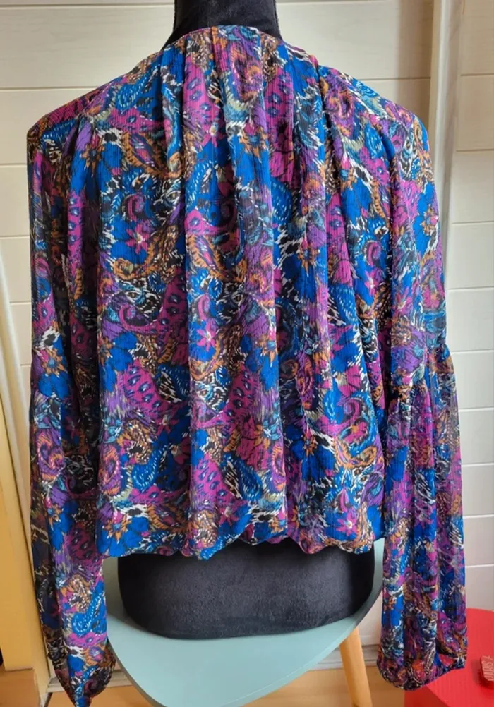 Jolie blouse mulicouleur Promod 40 - photo numéro 9