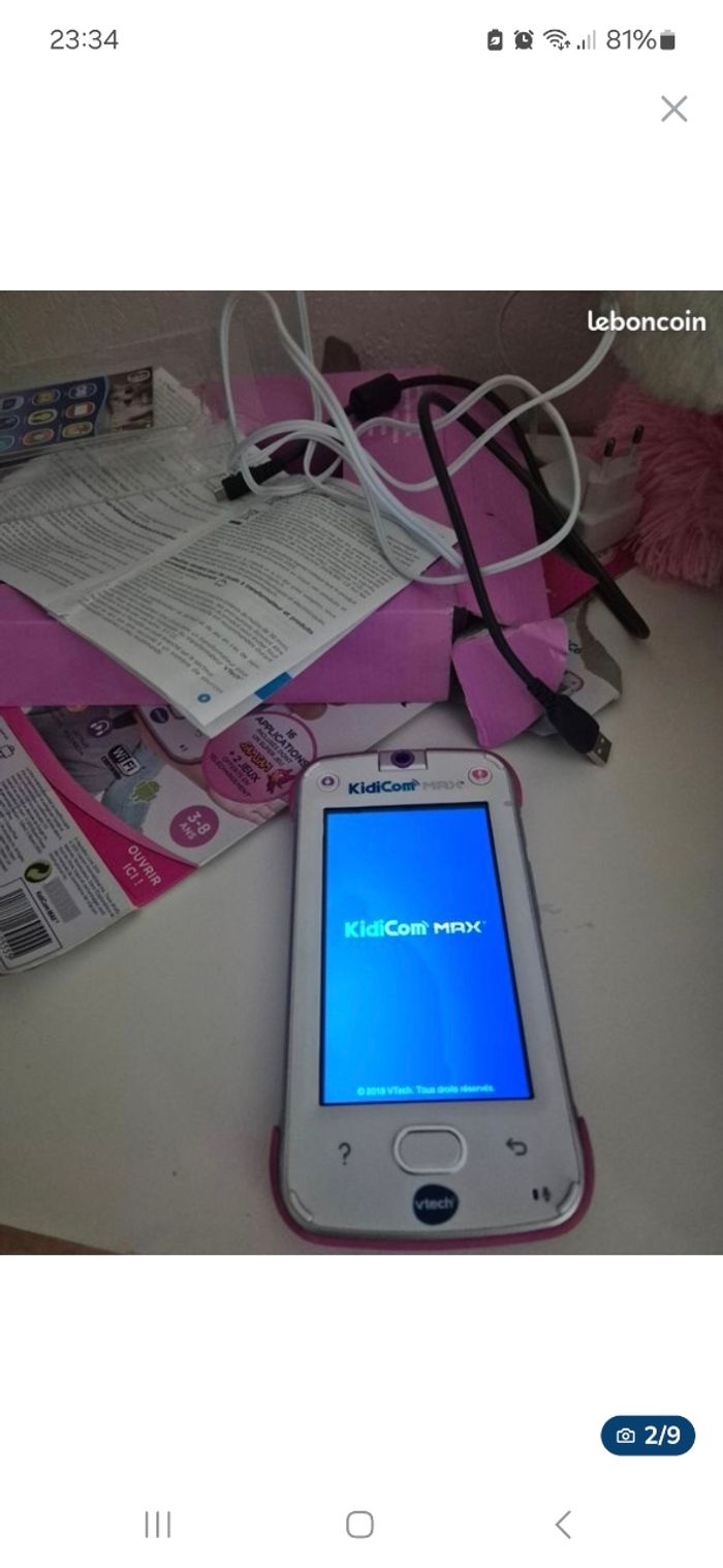 Tablette vtech kidicom max - photo numéro 2