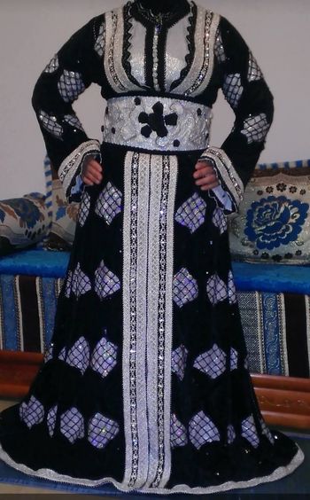 Robe marocaine en vouleur