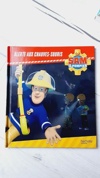 Livre Sam le pompier,  Alerte aux chauve-souris