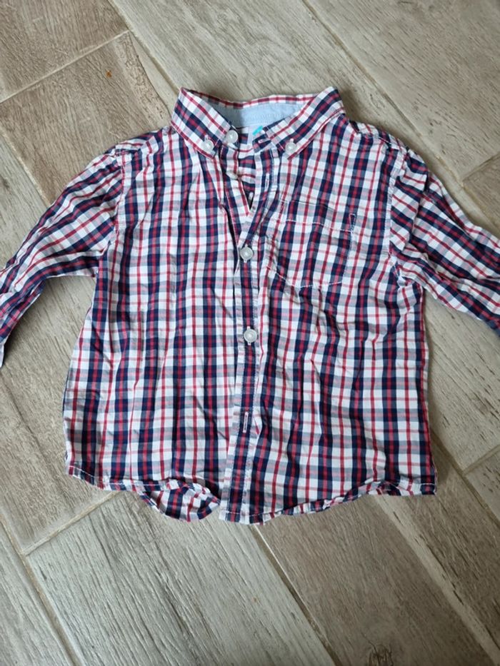 Lot de 5 chemises 18 mois - photo numéro 4