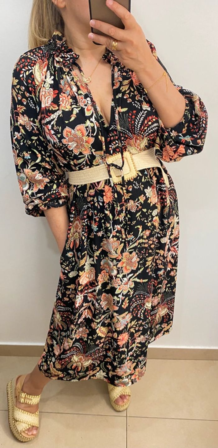 Robe imprimée H&M Taille 38 - photo numéro 8