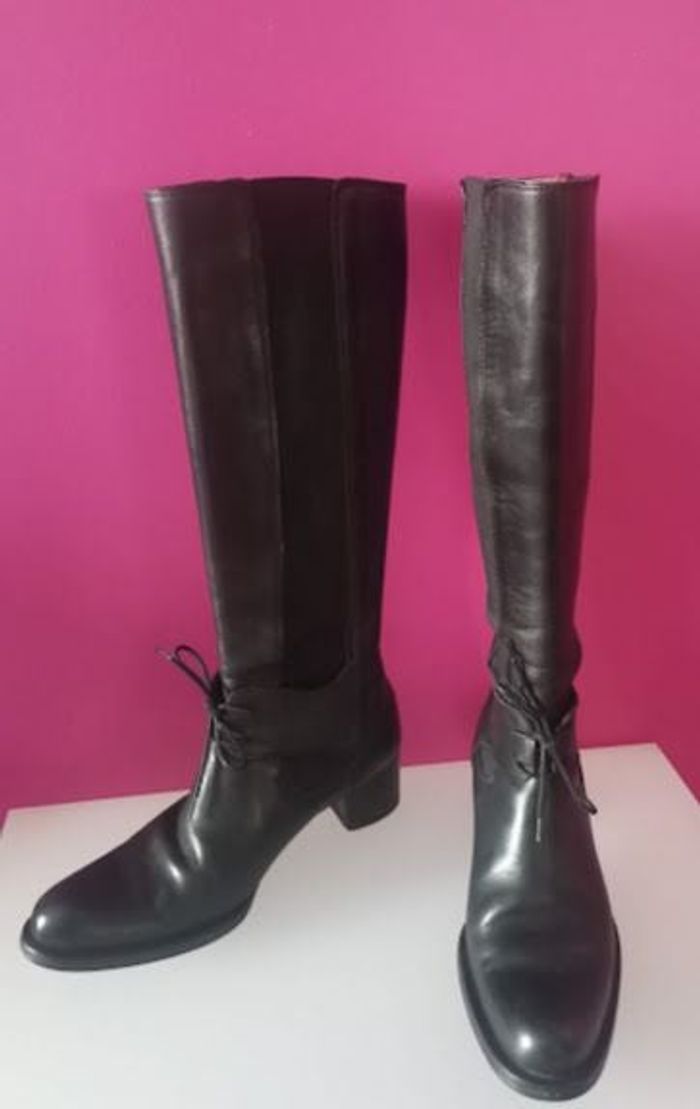 Bottes cuir Accessoire diffusion en 38