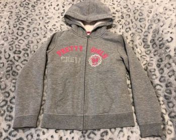 Gilet doublé polaire  avec capuche - Taille 10 Ans