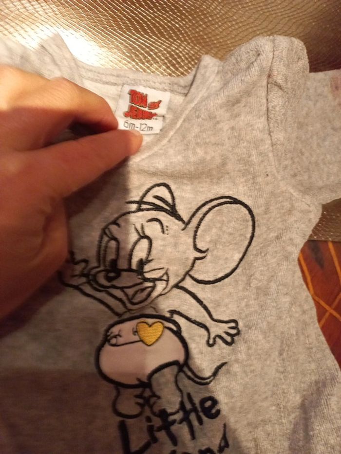 Pyjama original Tom et Jerry 6 a 12 mois mixte - photo numéro 5