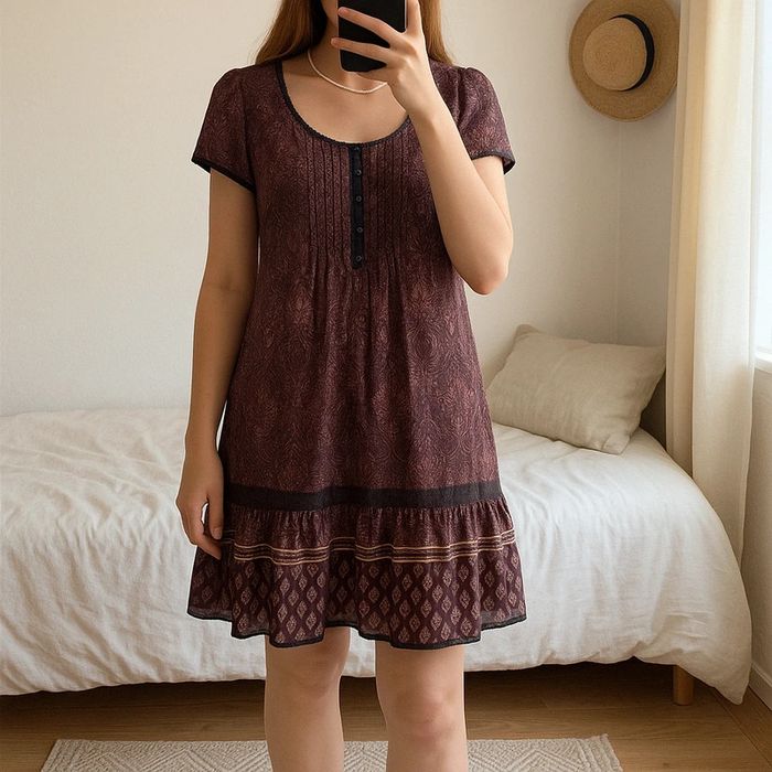 Robe bohème été la redoute création taille 38