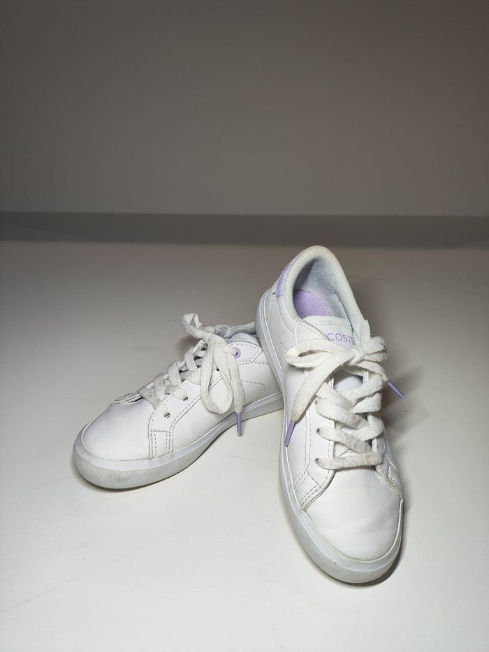 Lacoste Powercourt Signature Enfant Fille Violet Lila Taille 29 - photo numéro 2
