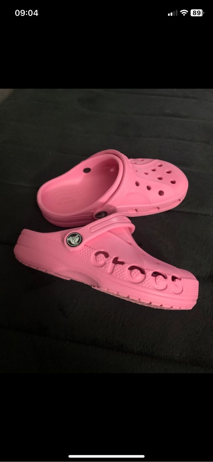 Sabots Crocs roses - photo numéro 2