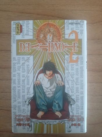 manga Death Note volume 2