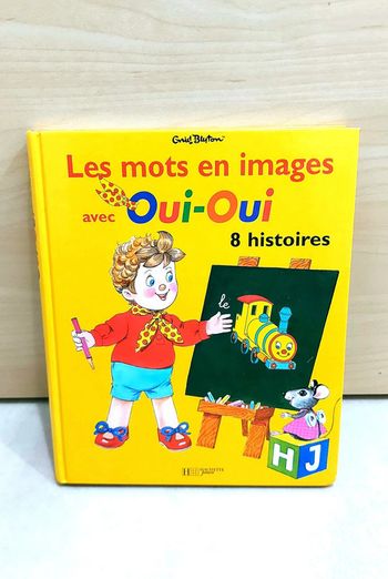 🌺 Livre (pour apprendre à lire) : les mots en images avec Oui-Oui