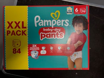 Pampers pants taille 6 XXL pack