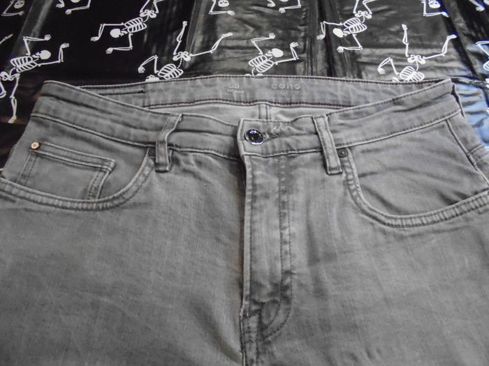 Jeans gris celio C5 regular w 33 L 32 - photo numéro 4