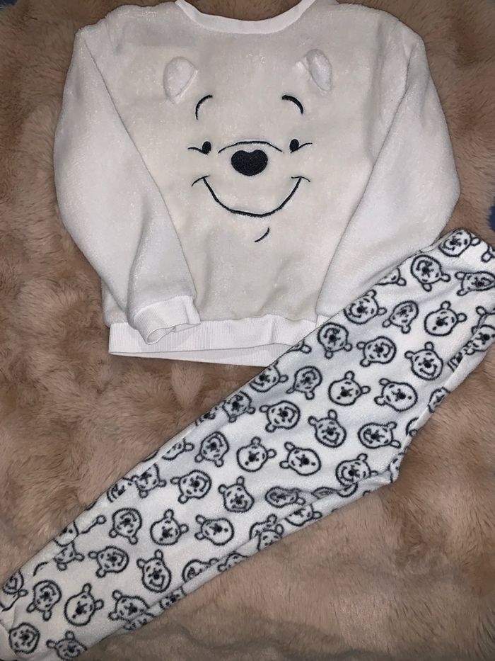 Pyjama polaire Winnie l’Ourson Disney - Taille 5 ans - Doux & chaud - Excellent état ! - photo numéro 2