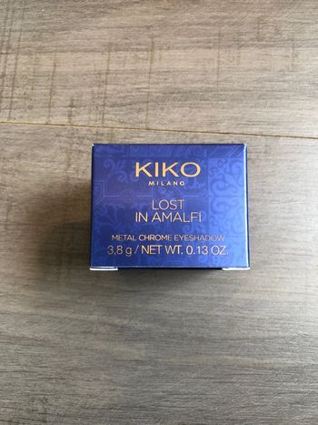Kiko metal chrome eyeshadow sparkling champagne