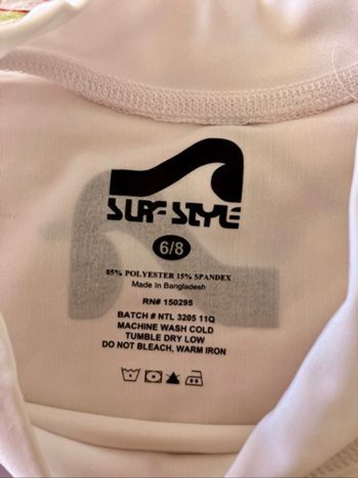 T-chirt Surf Style pour enfant 6-8 ans 🤍 - photo numéro 7