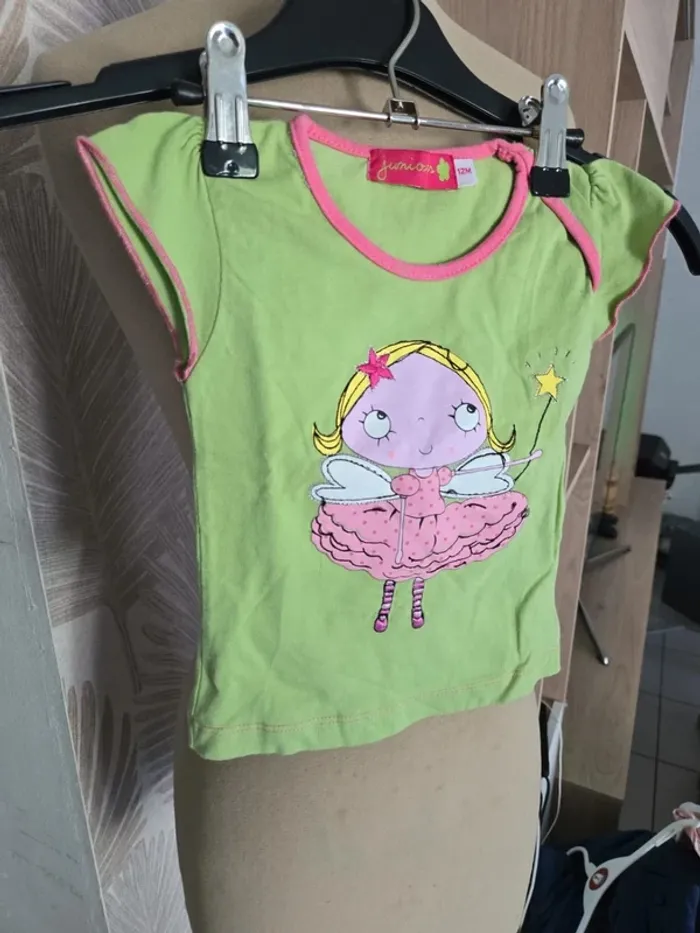Tee shirt fille 12 mois - photo numéro 2