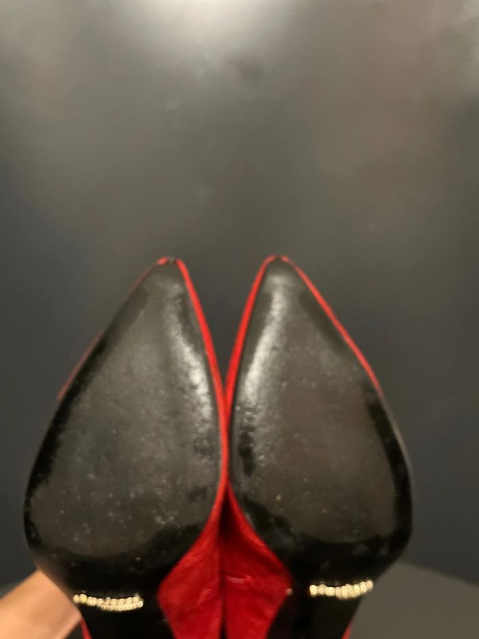 Magnifique bottines Primadonna rouge diabolique à lacets et fermeture éclair pointure 38 - photo numéro 11