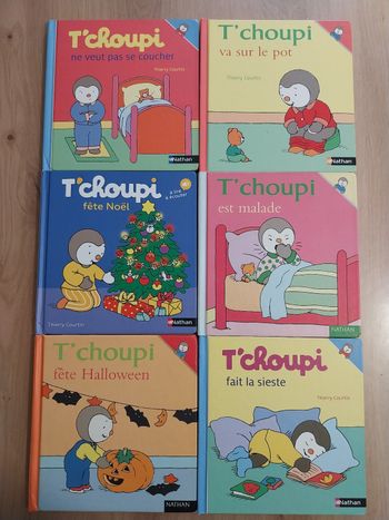 Lot livres T'choupi