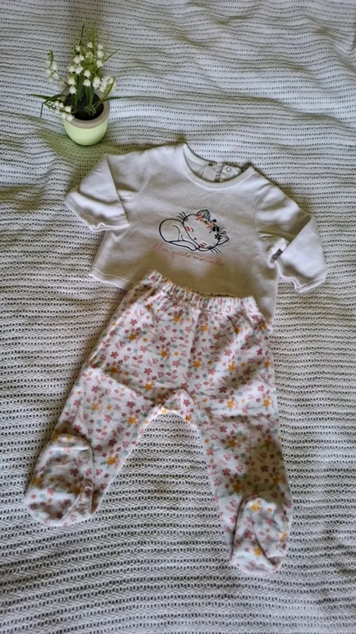 Pyjama Velour 12Mois